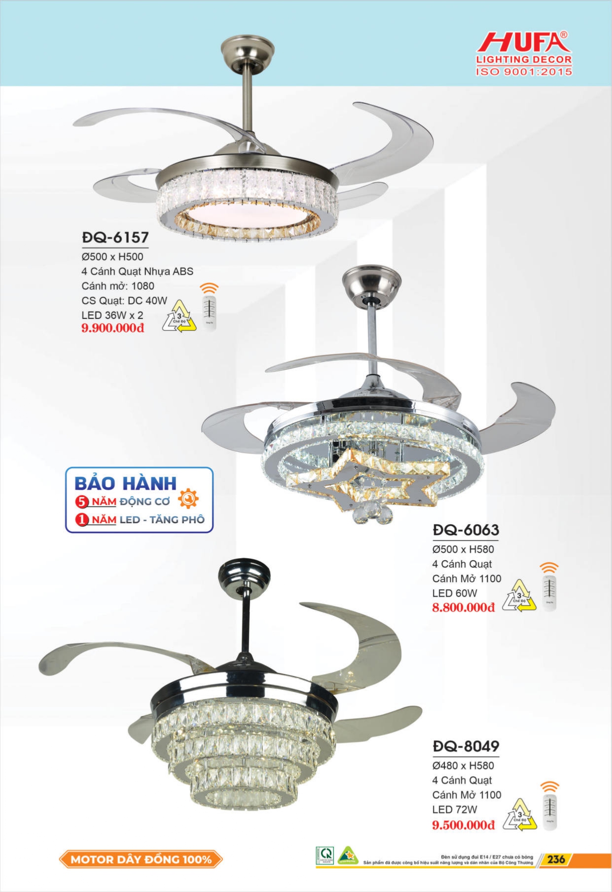 Bảng giá đèn LED HUFA 2026